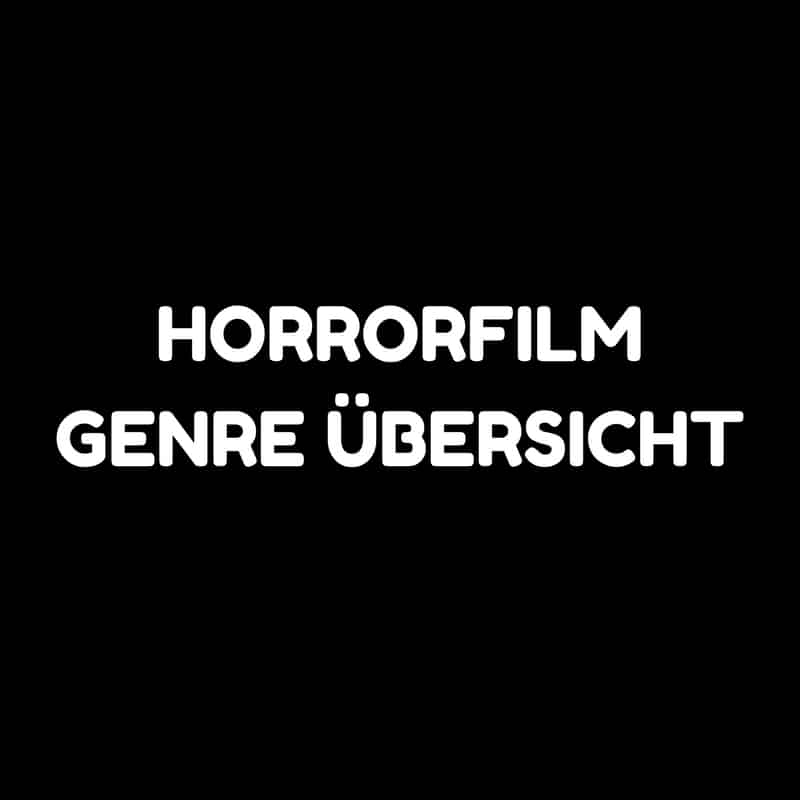 horrorfilm genre
